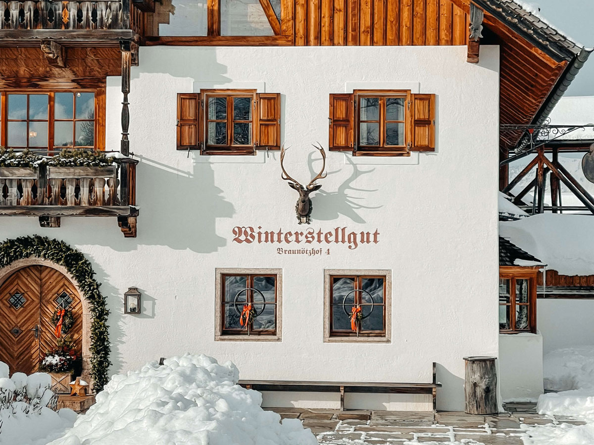 Winterstellgut Aussenansicht