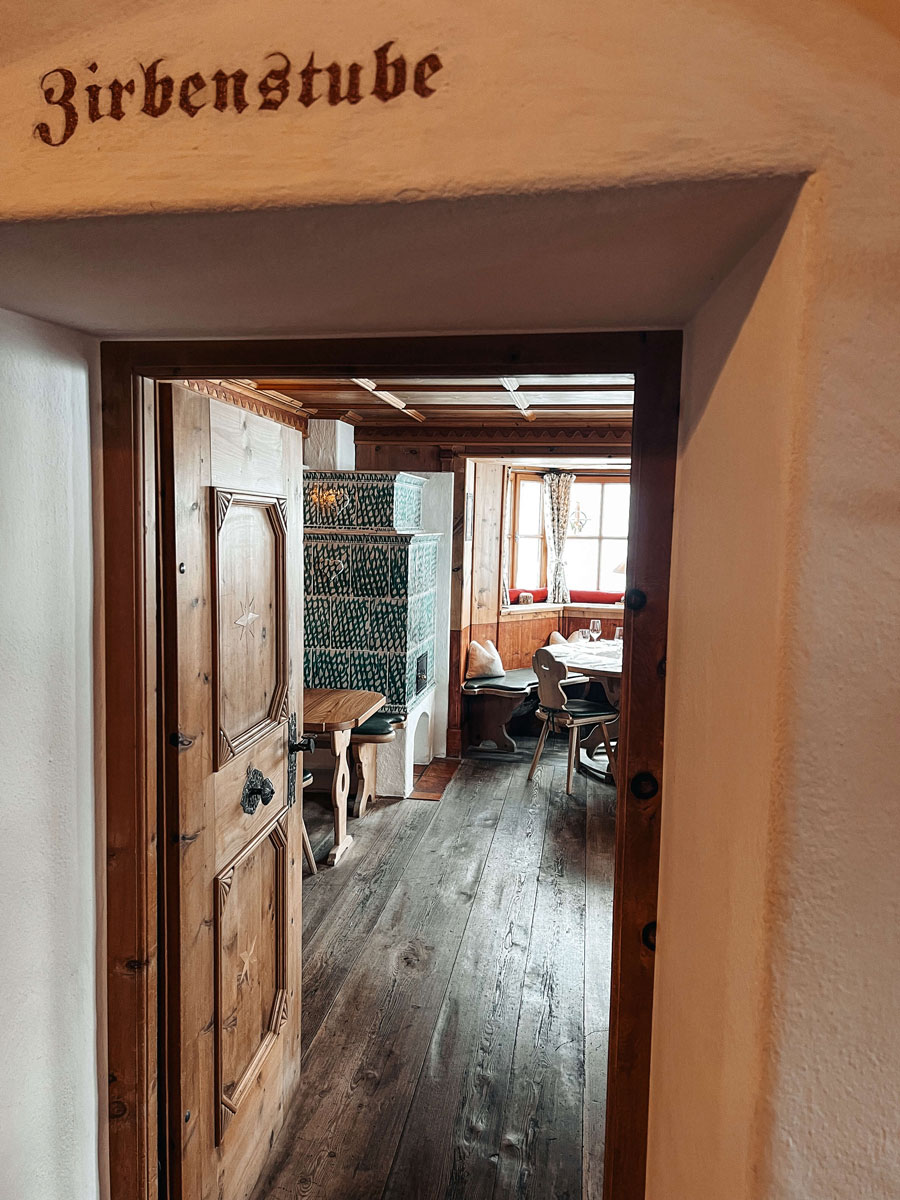 Winterstellgut Zirbenstube