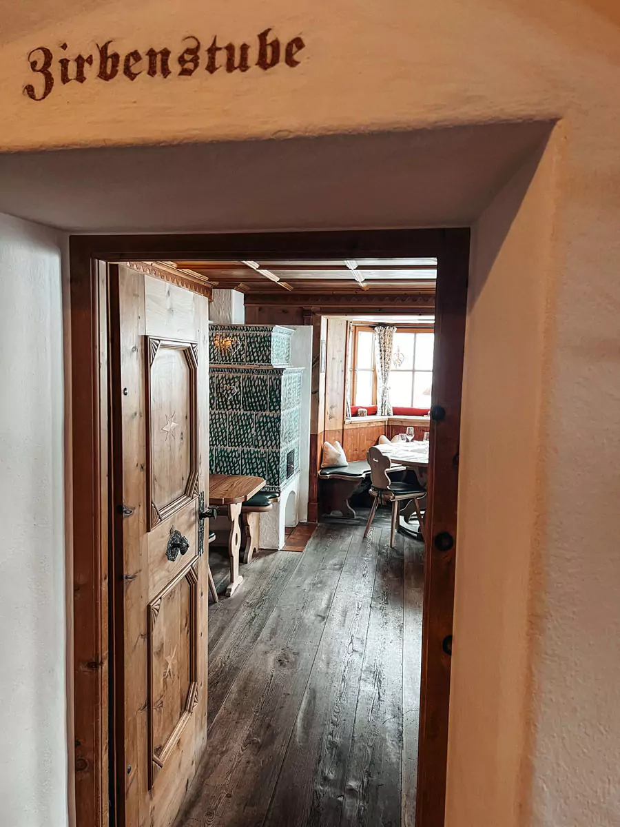 Winterstellgut Zirbenstube