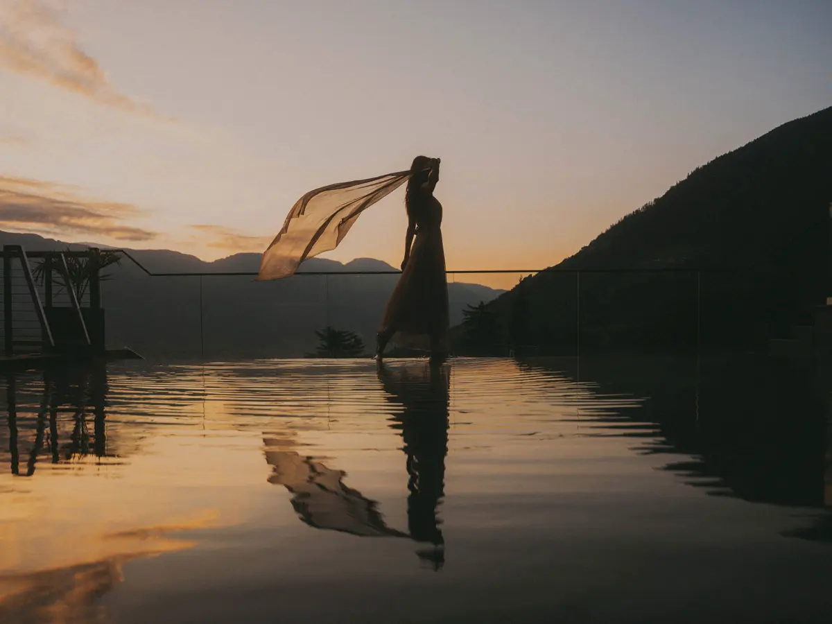 COCOtravel Hotel Avidea Algund Pool Entspannen