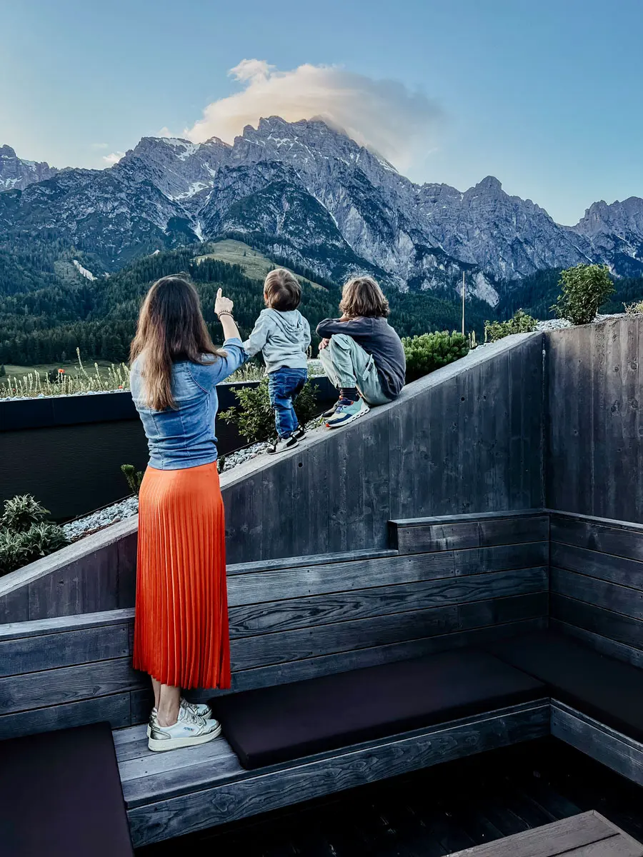 COCOtravel Leogang Puradies Bergpanorama