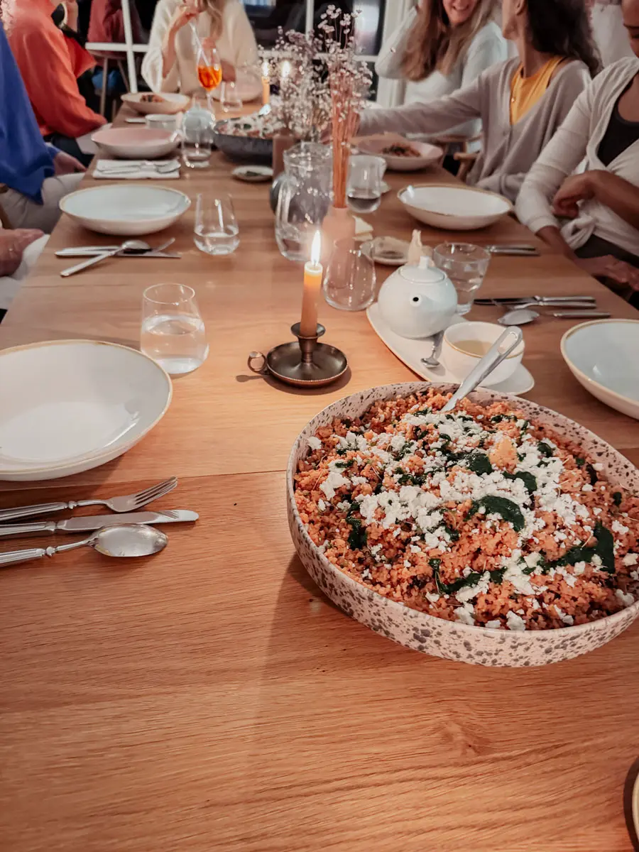 COCOtravel VillaAlma YogaRetreat AryuvedaDinnerDay2 1