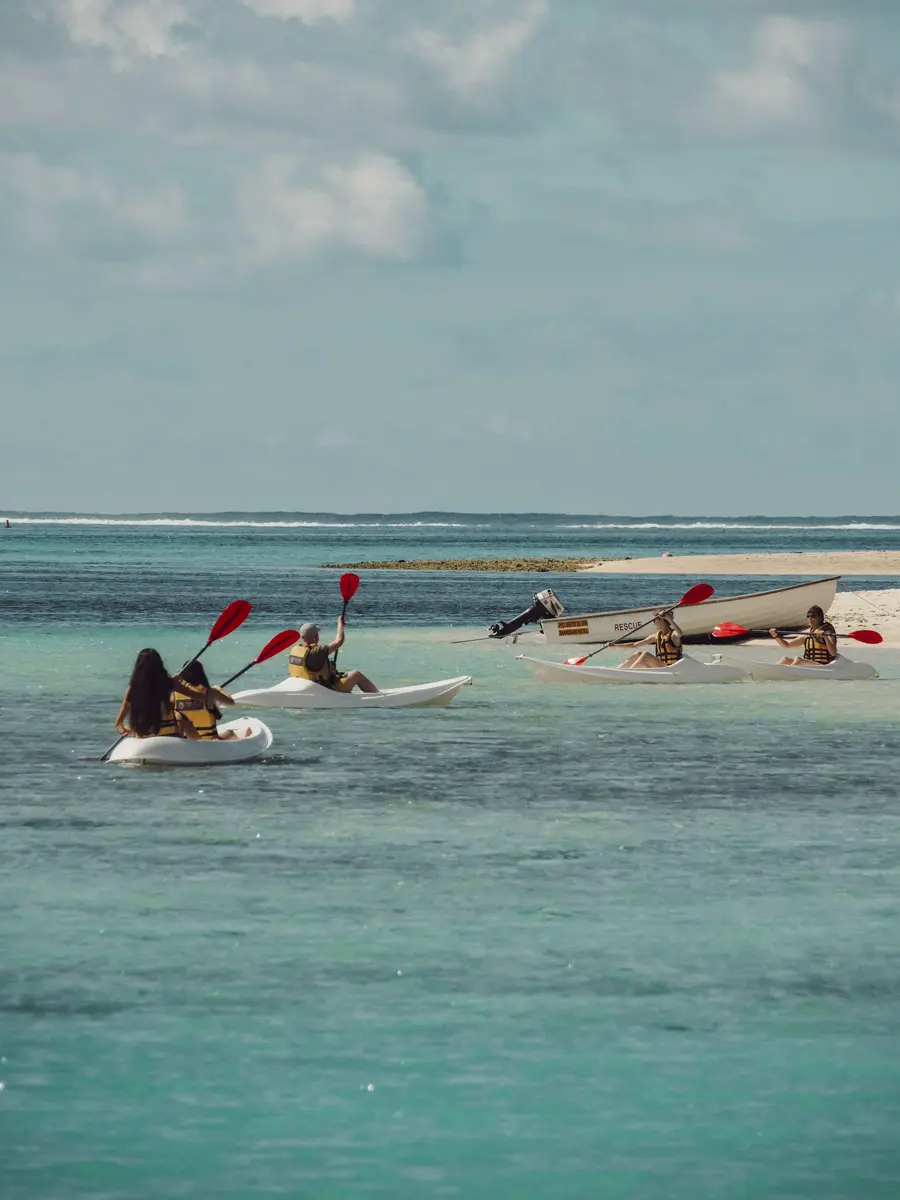 COCOtravel Beachcomber Shandrani Kajak