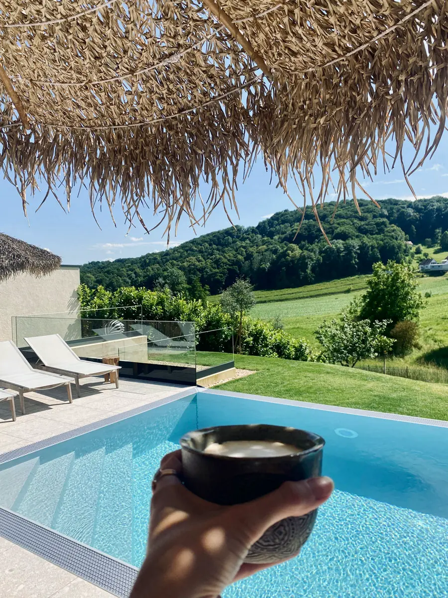 COCOtravel Julianhof Kaffee Terrasse COCOtravel Julianhof Kaffee Terrasse