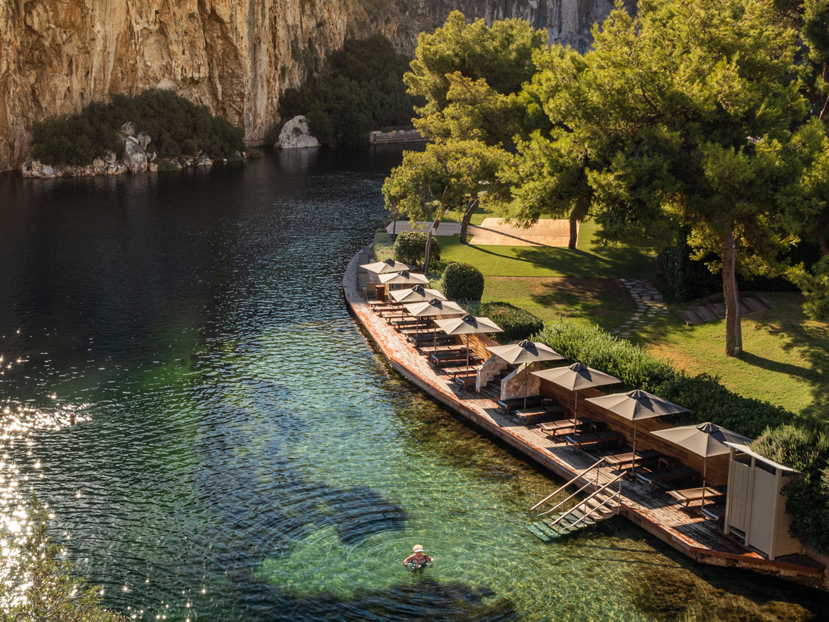 COCOtravel OneOnly Aesthesis Lake Vougliameni