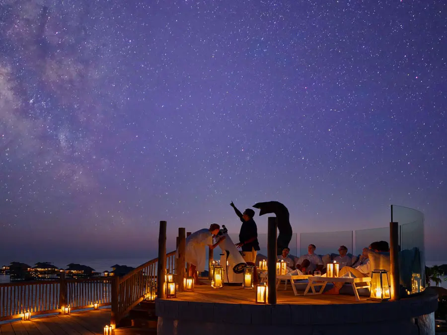 COCOtravel Soneva Secret Out of this World Sternwarte Restaurant