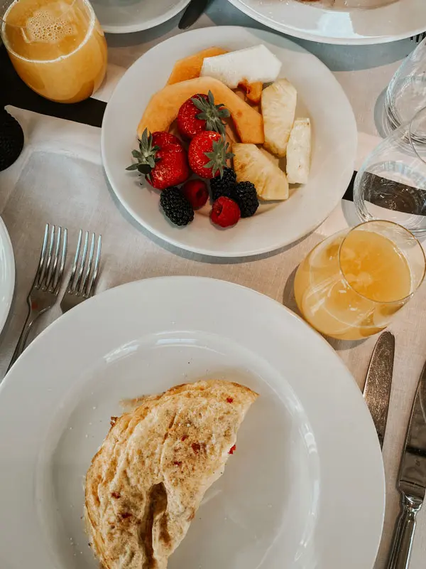 Spa Resort Bachmair Weissach Bayern Frühstück