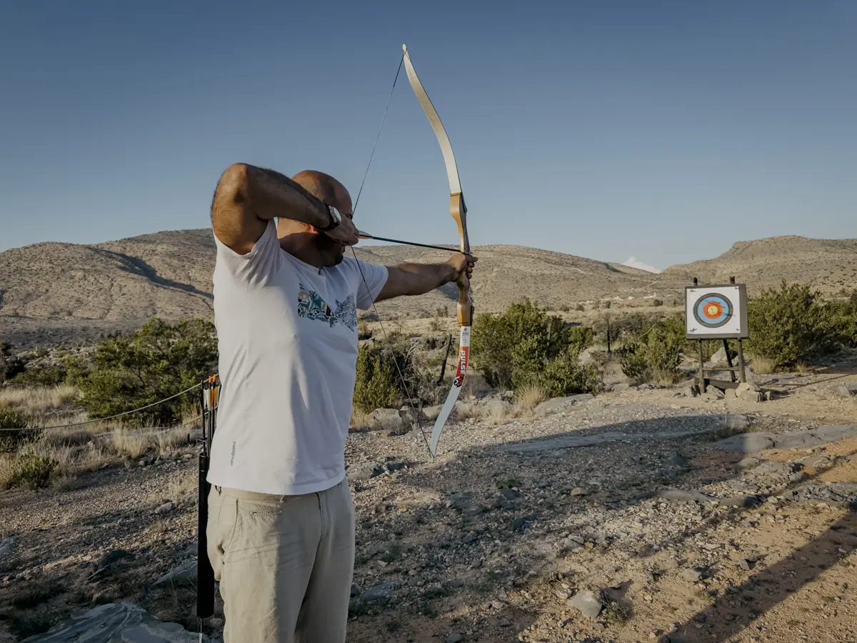 COCOtravel Oman Alila JabalAkhdar Bogenschiessen