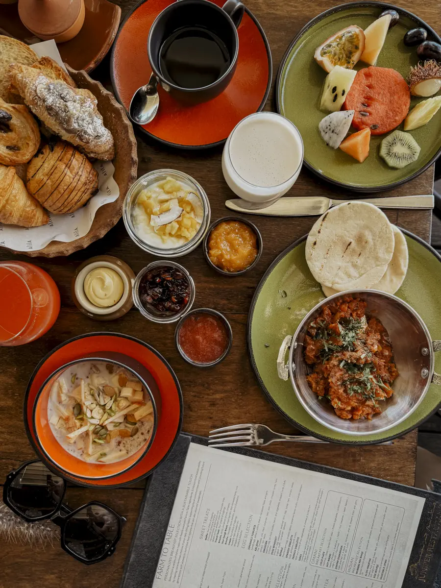 COCOtravel Oman Alila JabalAkhdar Breakfast 2