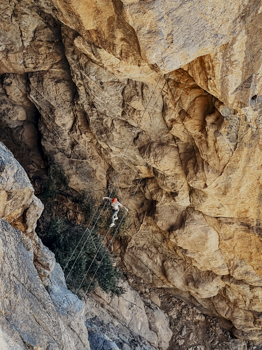 COCOtravel Oman Alila JabalAkhdar Klettersteig 9