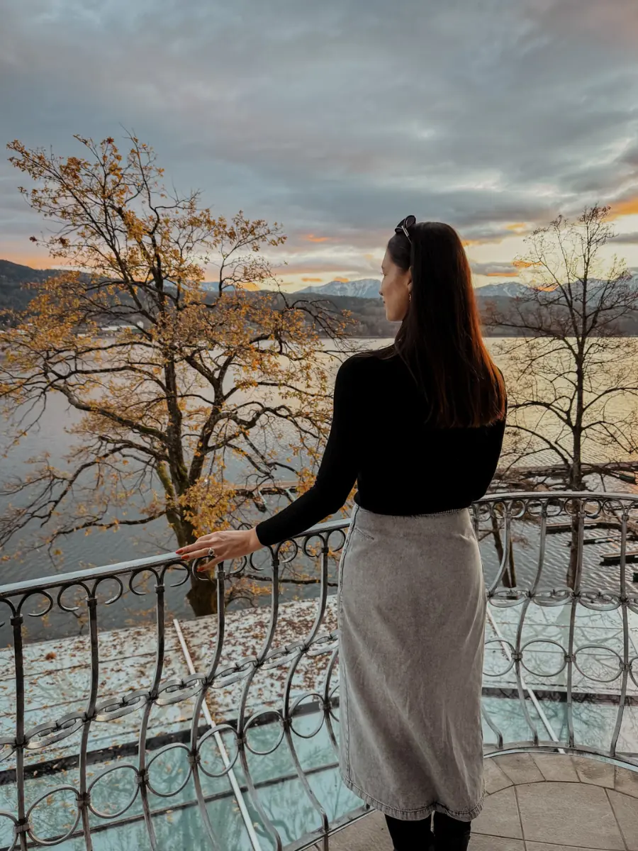 Schloss Seefels Terasse Aussicht