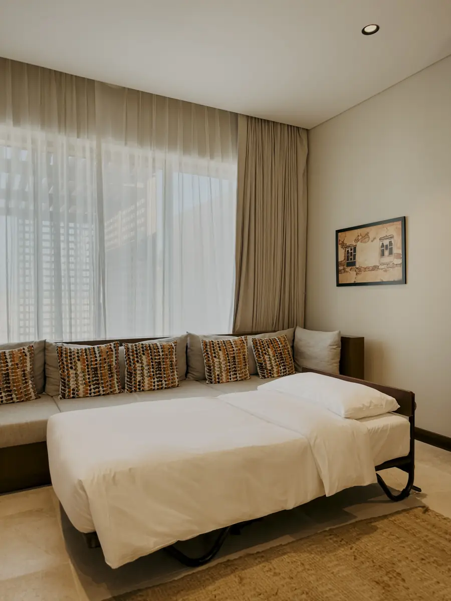 COCOtravel Oman AlilaHinuBay VIlla Wohnzimmer