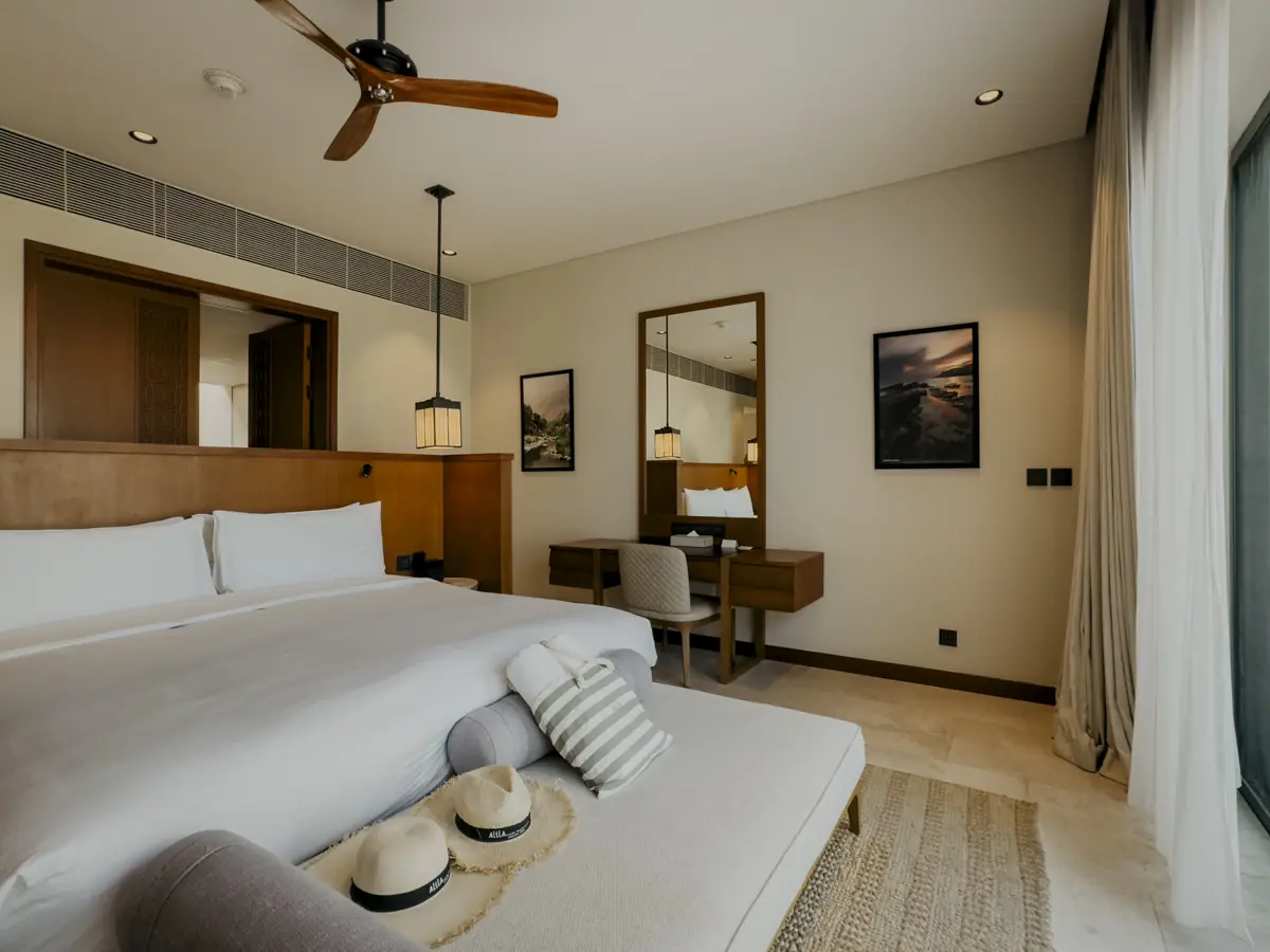 COCOtravel Oman AlilaHinuBay Villa Schlafzimmer 2