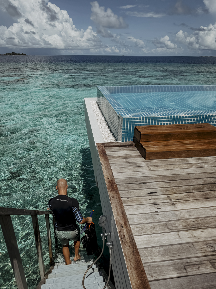 COCOtravel Malediven Nova OverwaterVilla schnorcheln 210