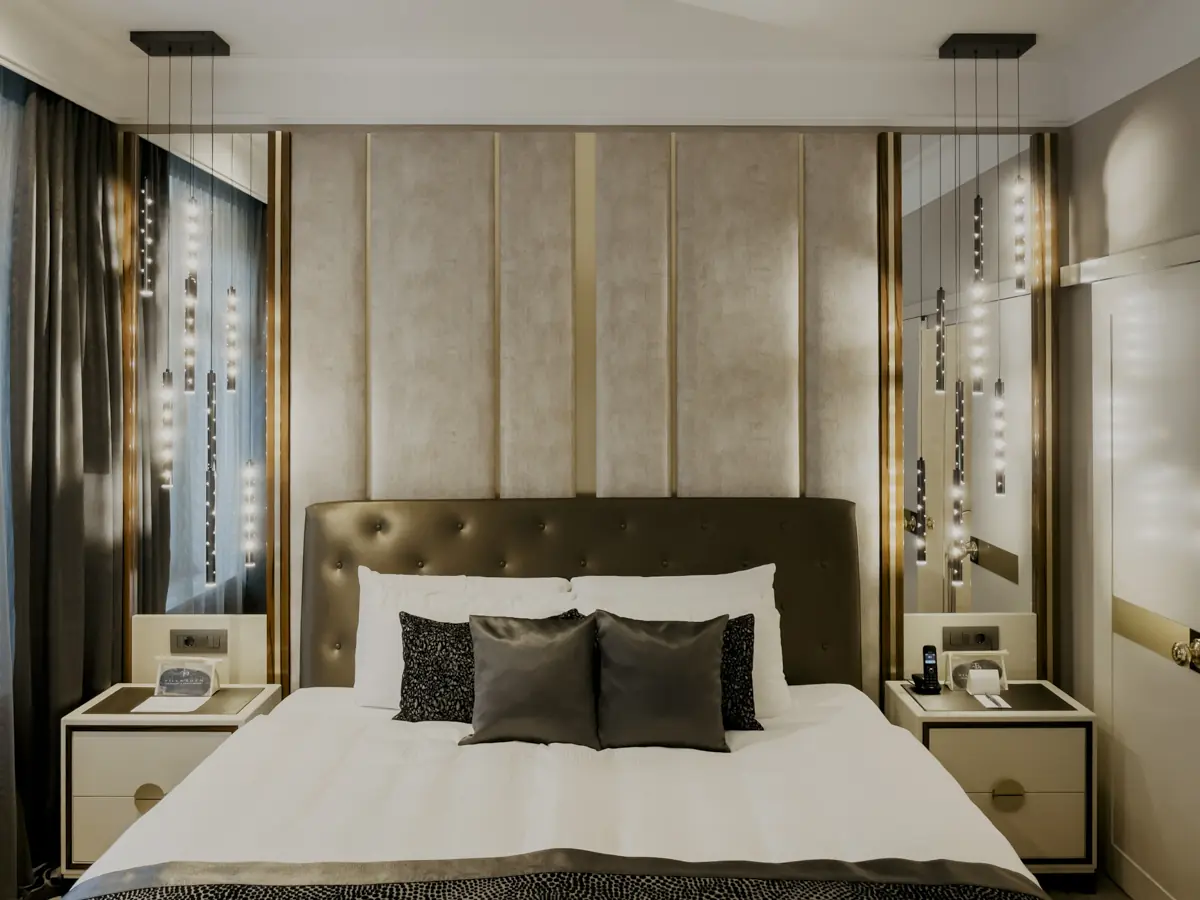 COCOtravel Suedtirol VillaEden Bett quer