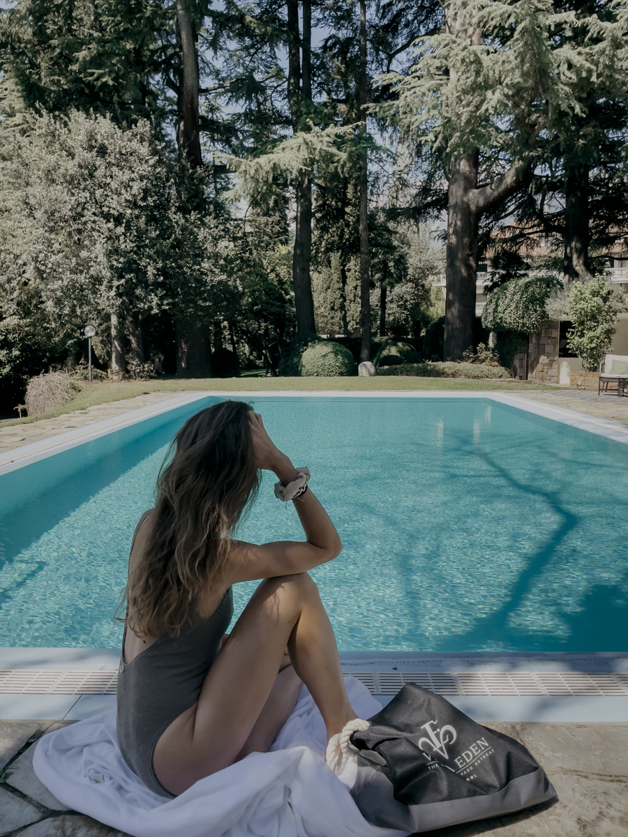 COCOtravel Suedtirol VillaEden PoolmitTasche