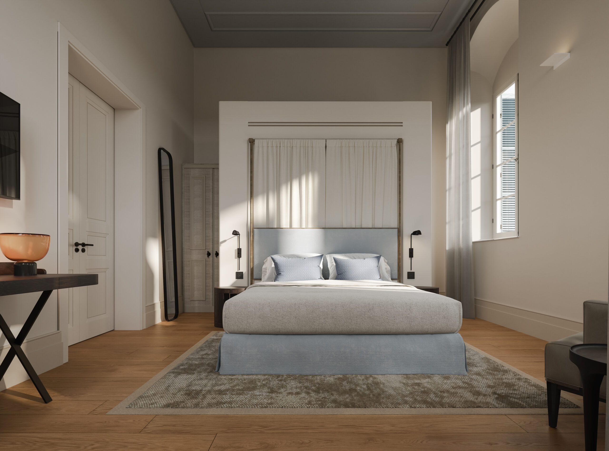 Rendering Amyth Two Bedroom Suite with Terrace scaled