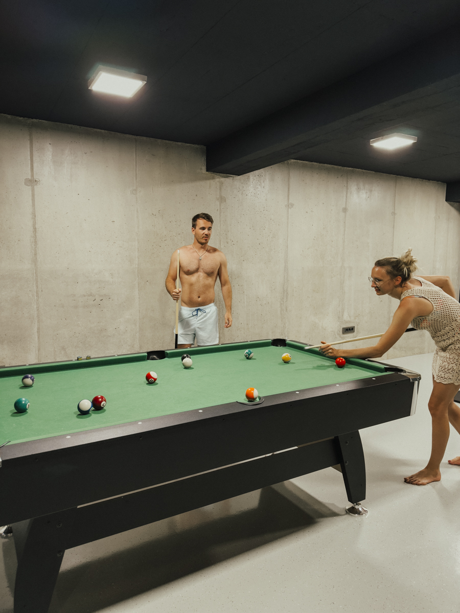 COCOtravel Kroatien Krk VillaBesca Billard