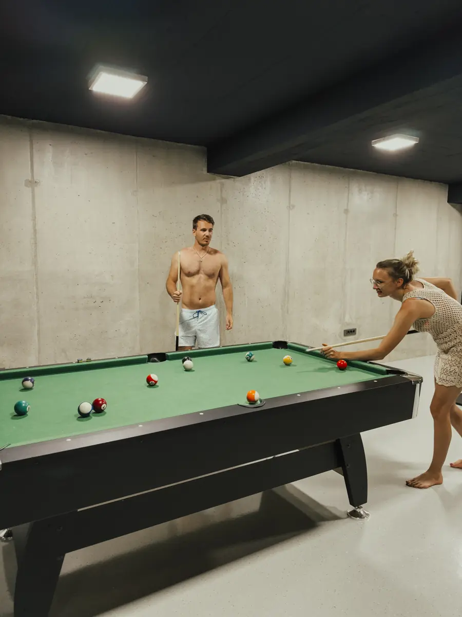 COCOtravel Kroatien Krk VillaBesca Billard