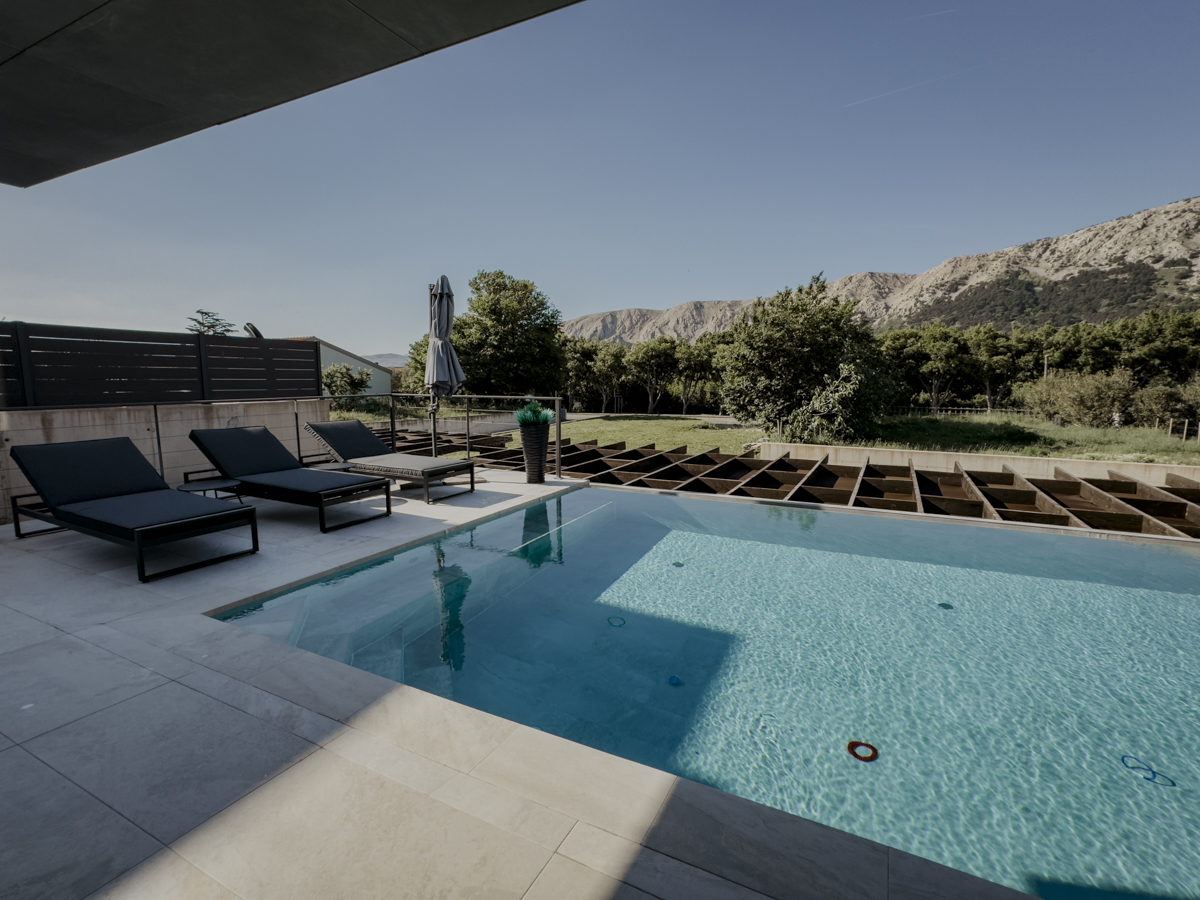 COCOtravel Kroatien Krk VillaBesca Pool 2