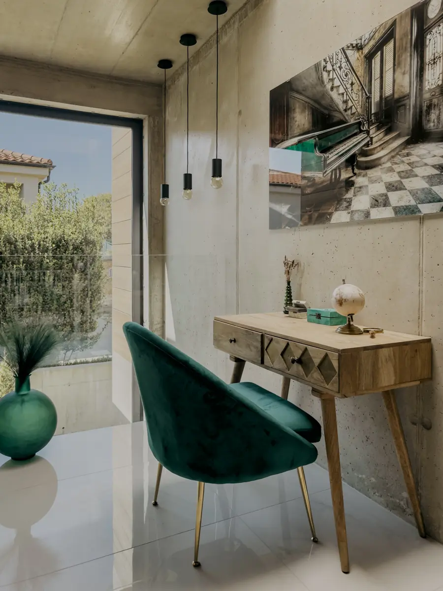 COCOtravel Kroatien Krk VillaBesca Schreibtisch