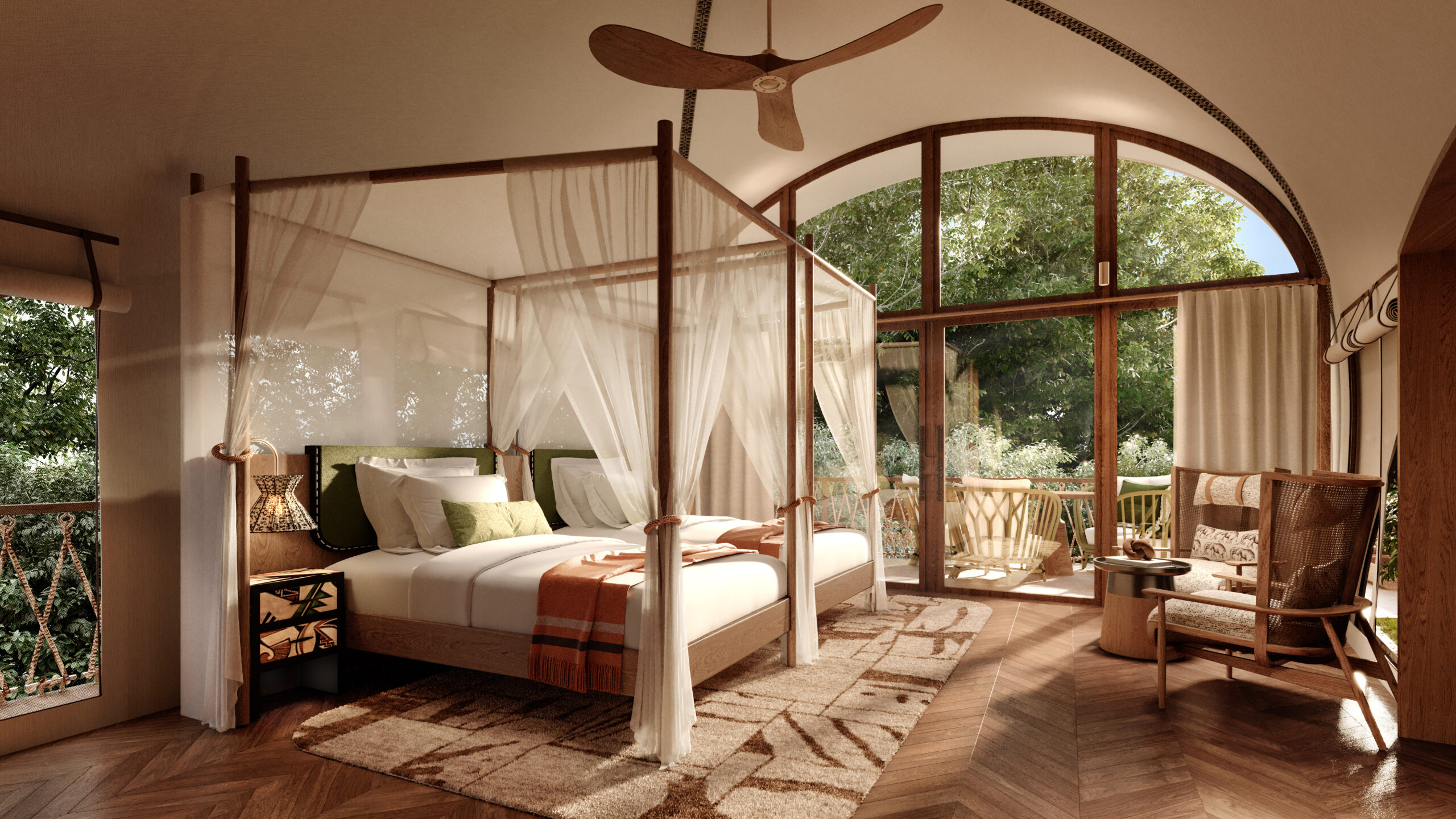 The Ritz Carlton Masai Mara Camp Tented Suite Render scaled