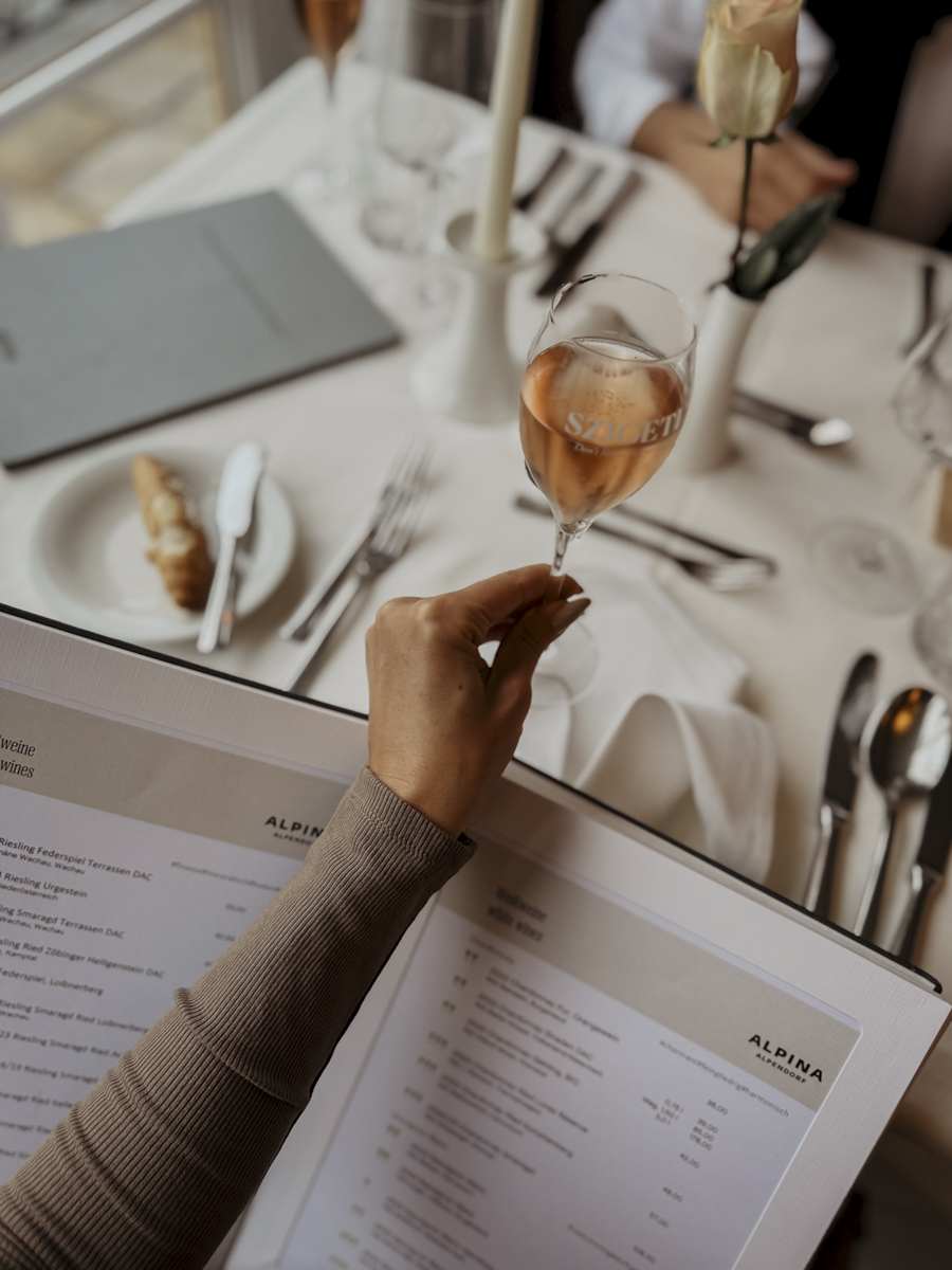 COCOtravel Alpina alpendorf stjohann dinner speisekarte