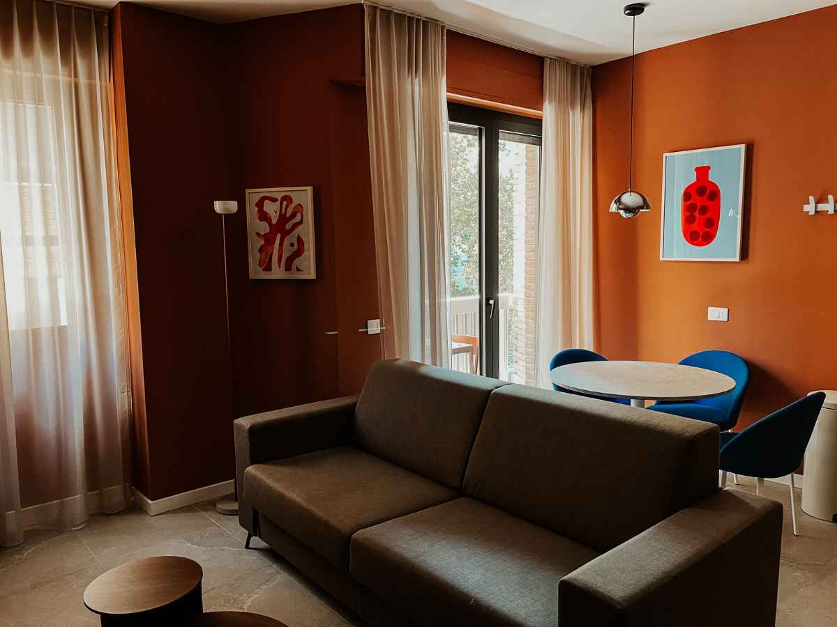 CocoTravel Numa Trastevere Wohnzimmer