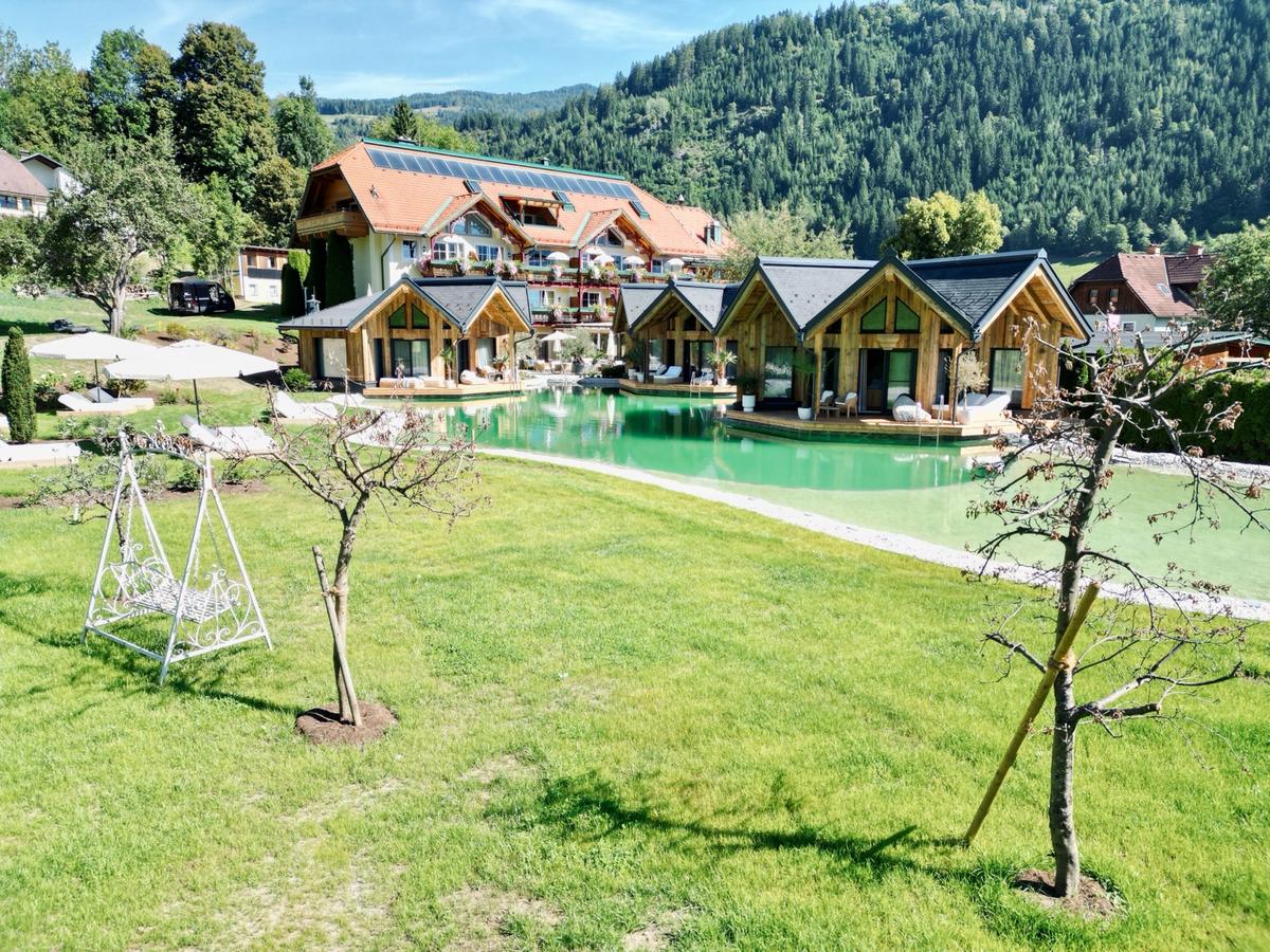 COCOtravel Rosenhof Teichlodges Drohnenansicht 6