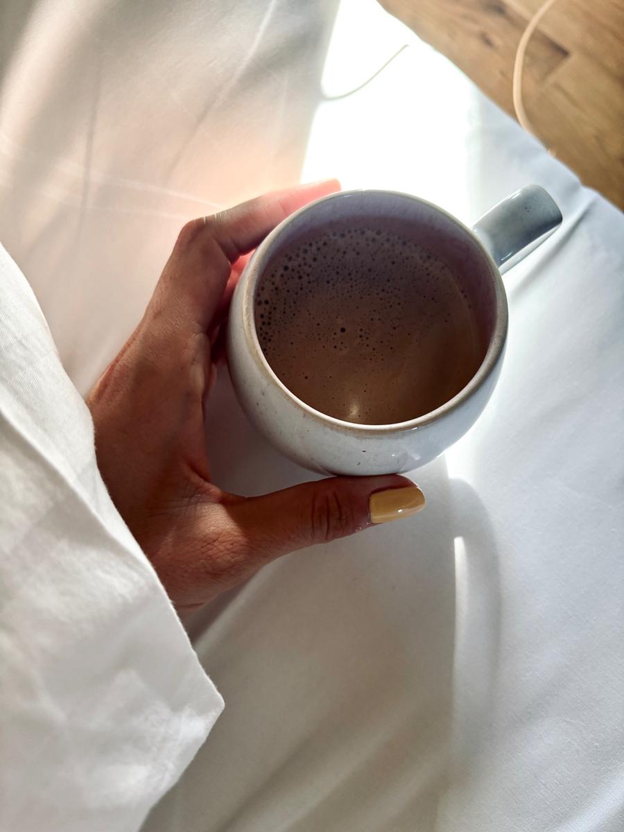 COCOtravel Rosenhof Teichlodges KaffeeimBett