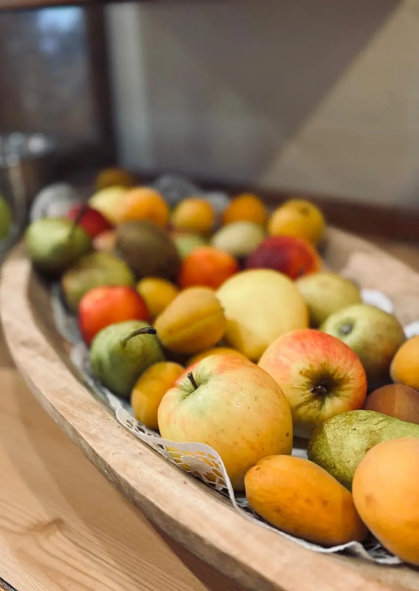 COCOtravel Rosenhof Teichlodges Obstkorb