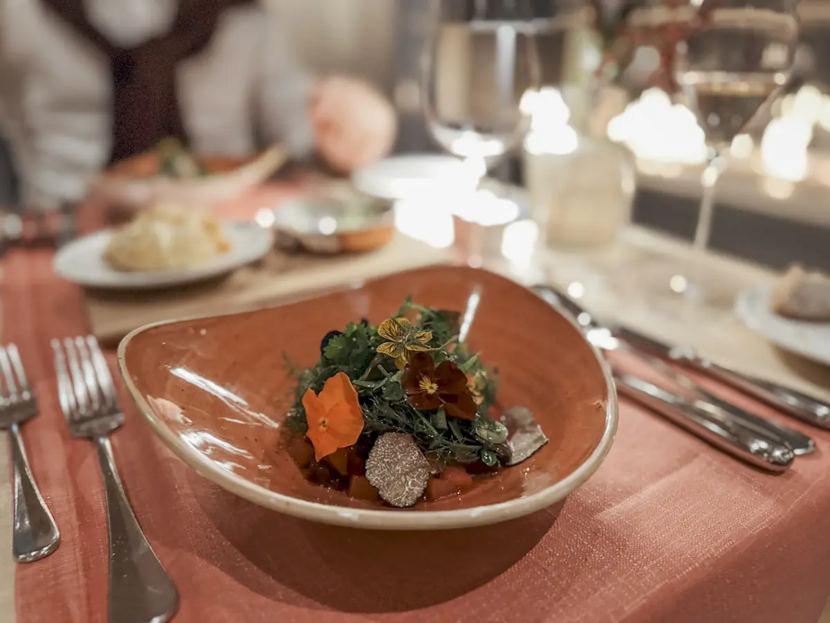 COCOtravel Oesterreich Kitzbuehel Kitzhof Restaurant Abendessen 9 COCOtravel Oesterreich Kitzbuehel Kitzhof Restaurant Abendessen 9