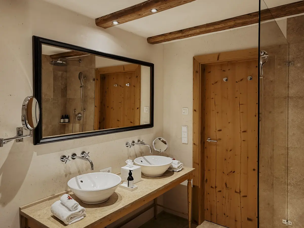 COCOtravel Oesterreich Kitzbuehel Kitzhof Zimmer Badezimmer 3 COCOtravel Oesterreich Kitzbuehel Kitzhof Zimmer Badezimmer 3