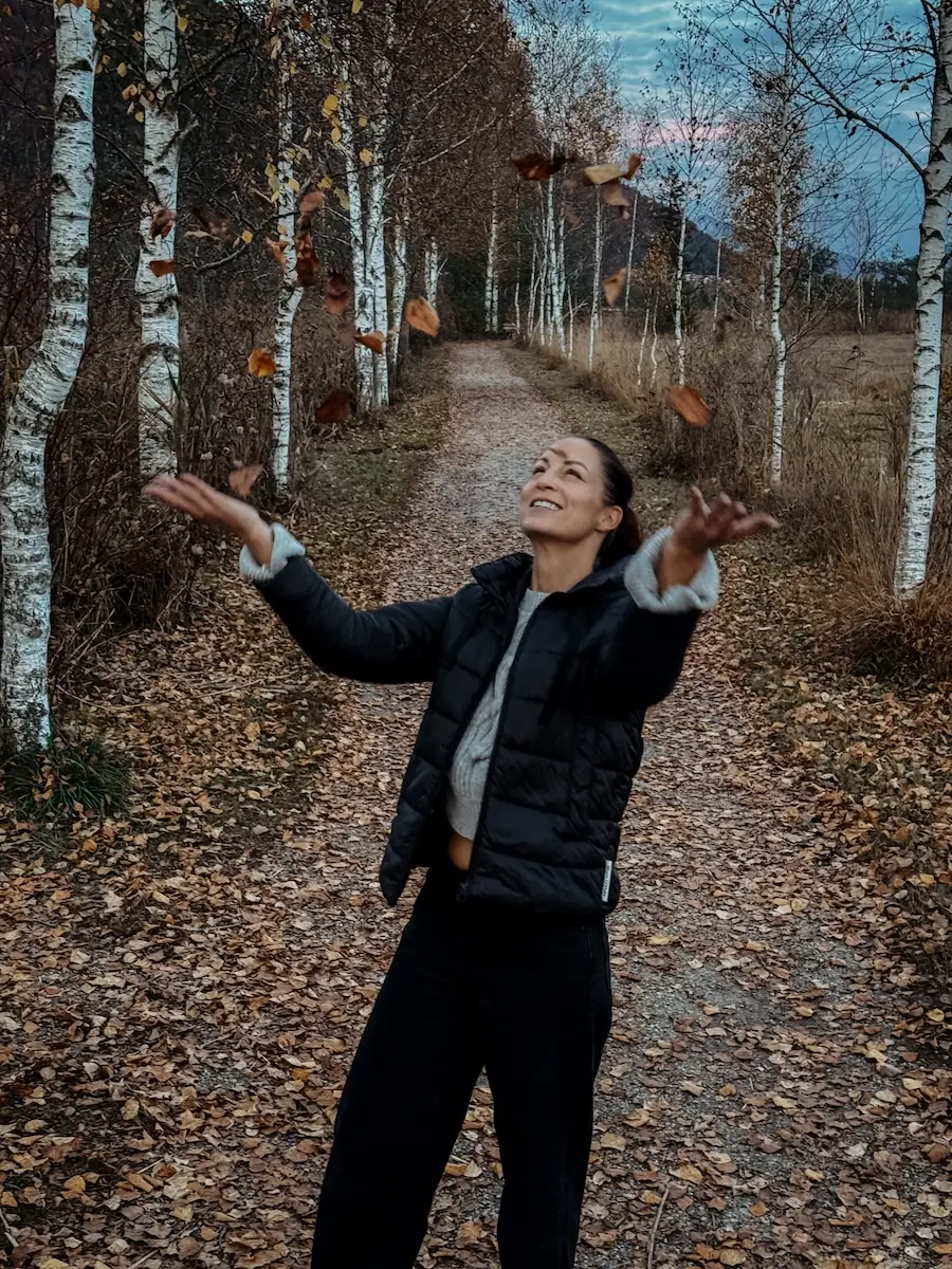 hoch silvia herbst blaetter COCOtravel lakeside walchsee hoch silvia herbst blaetter COCOtravel lakeside walchsee