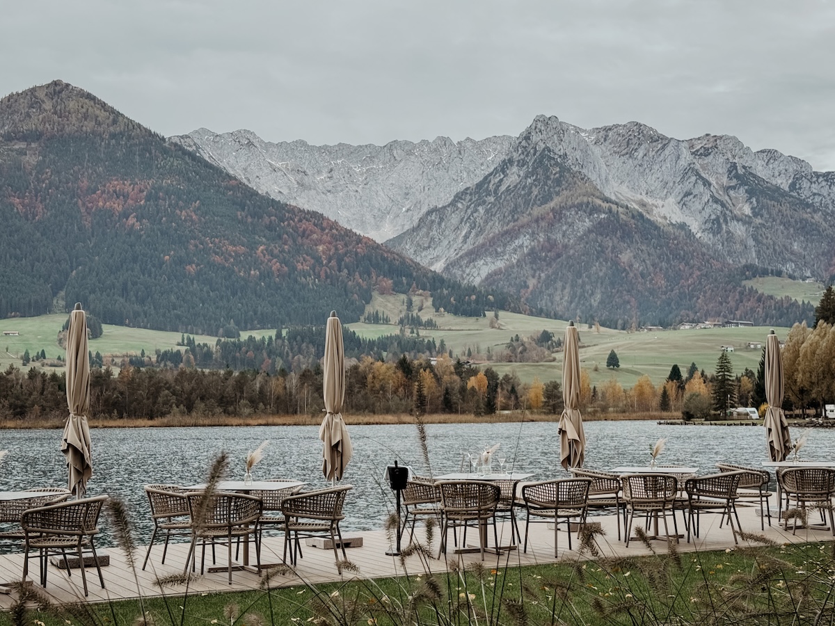 quer see terrasse COCOtravel lakeside walchsee quer see terrasse COCOtravel lakeside walchsee