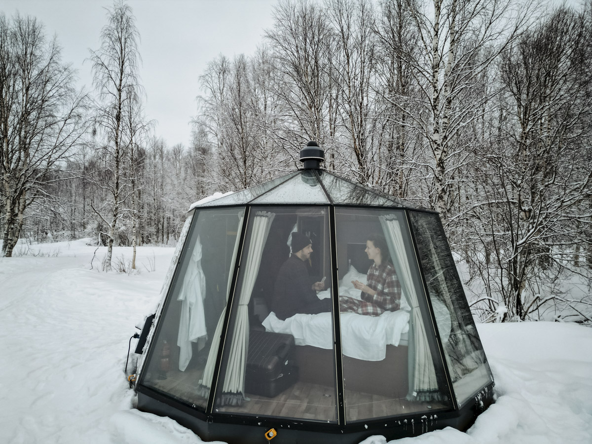 COCOtravel Lappland NovaGalaxyVillage AuroraHut RiverSide 1