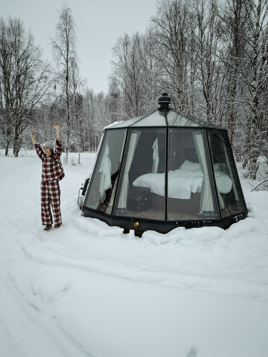 COCOtravel Lappland NovaGalaxyVillage AuroraHut RiverSide 5