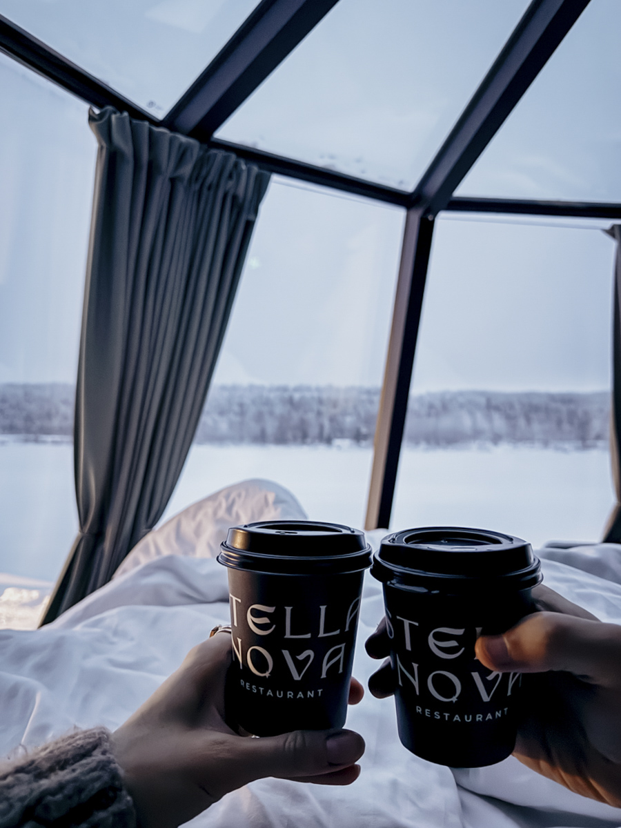 COCOtravel Lappland NovaGalaxyVillage Kaffeegenuss 5