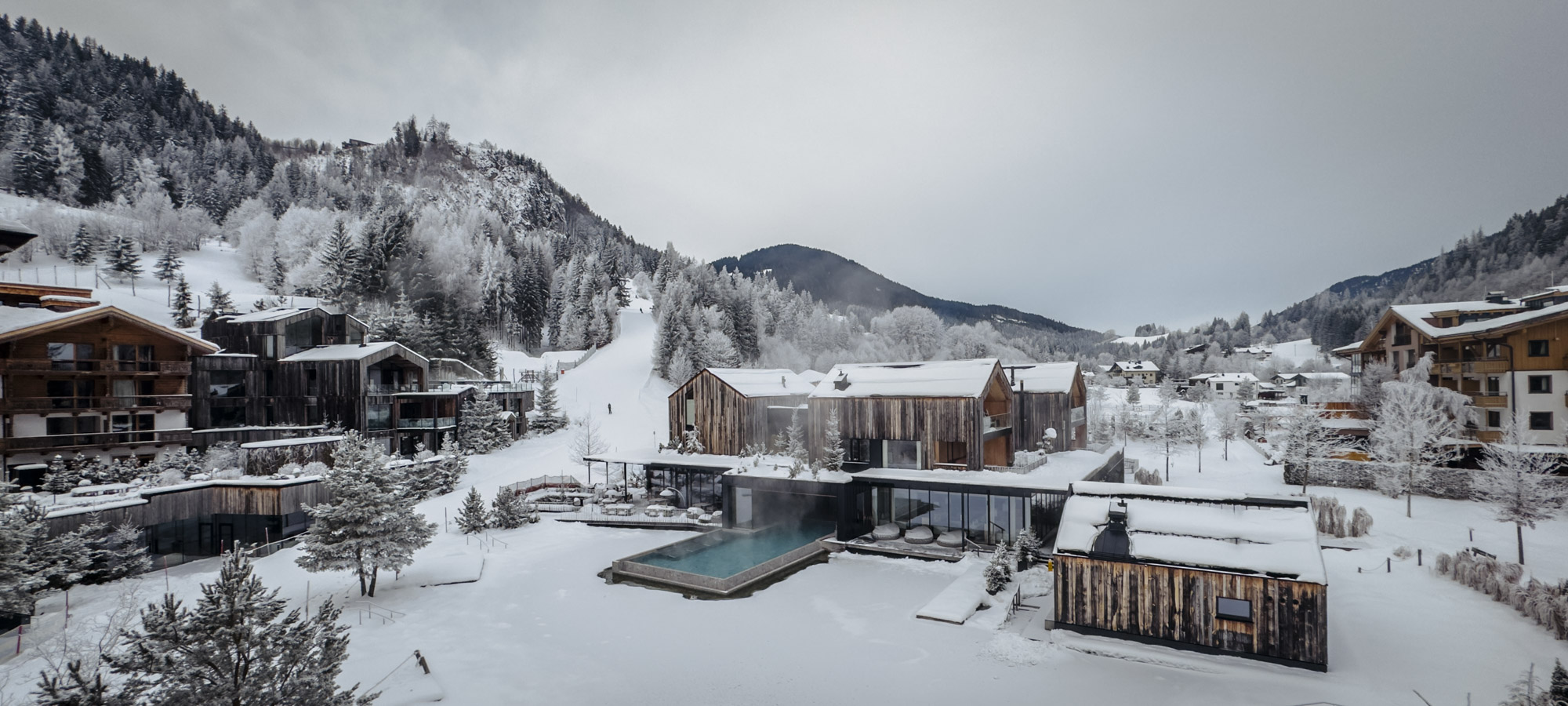 COCOtravel Oesterreich Leogang Forsthofgut Außenansicht Header