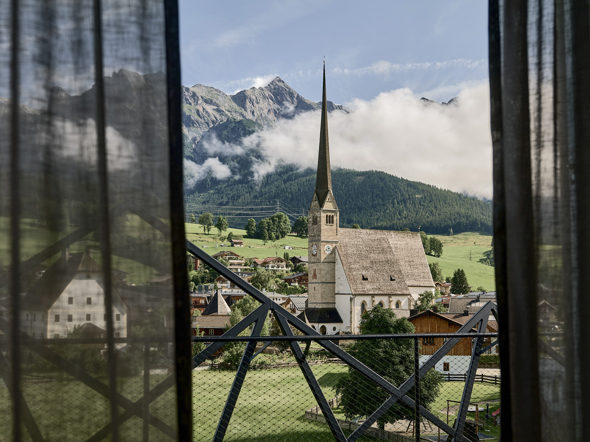 Hochkönigin, Maria Alm, Blick aus dem Spa Hochkönigin, Maria Alm, Blick aus dem Spa